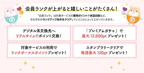 ポイントタウンランク制度