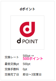 dポイント