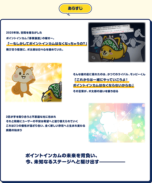 インカムエイプリルあらすじ