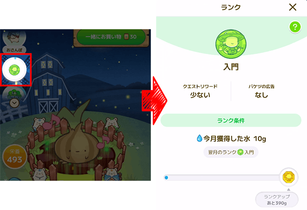 自分のランクを確認する方法